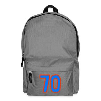 70. 70 YEARS. 70th ANNIVERSARY. 70 YEARS ANNIVERSARY. - Backpack - elephant grey - Front