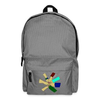 Freundschaft - Rucksack - Mittelgrau - Vorne