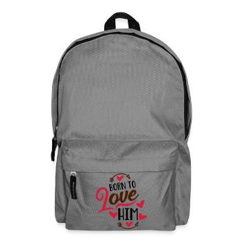 love - Backpack - elephant grey - Front