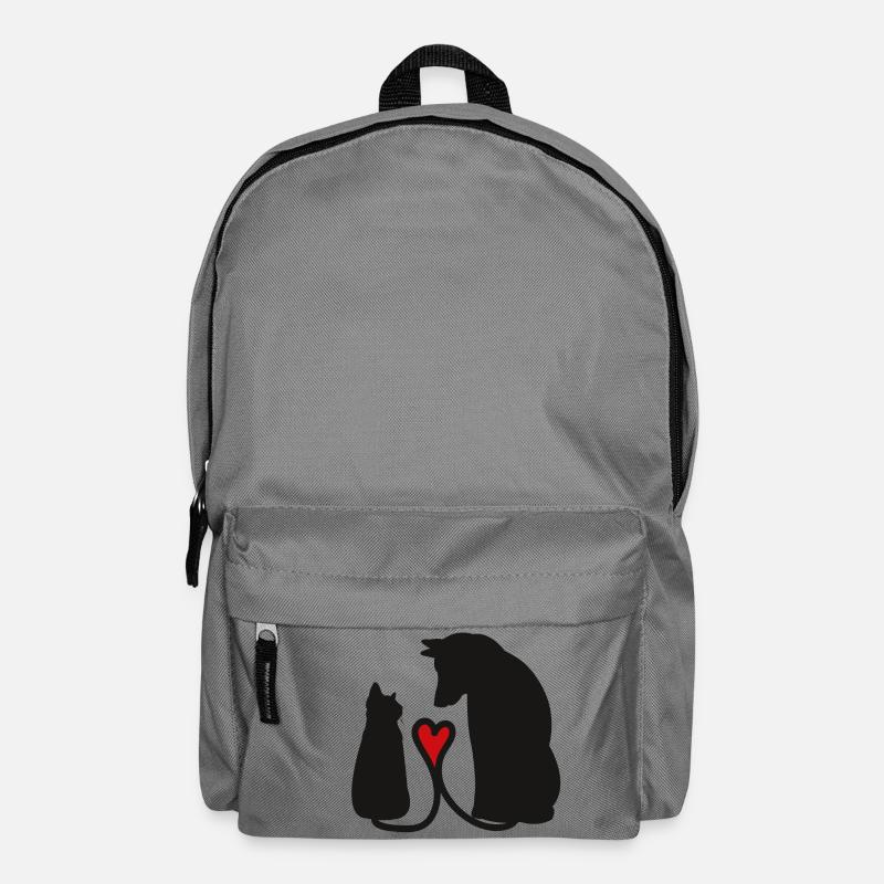 Dog & cat - Backpack - elephant grey