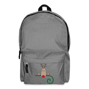 Weihnachten - Rucksack - Mittelgrau - Vorne