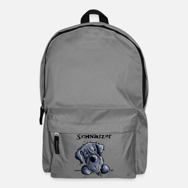Süßer Schnauzer - Rucksack - Mittelgrau