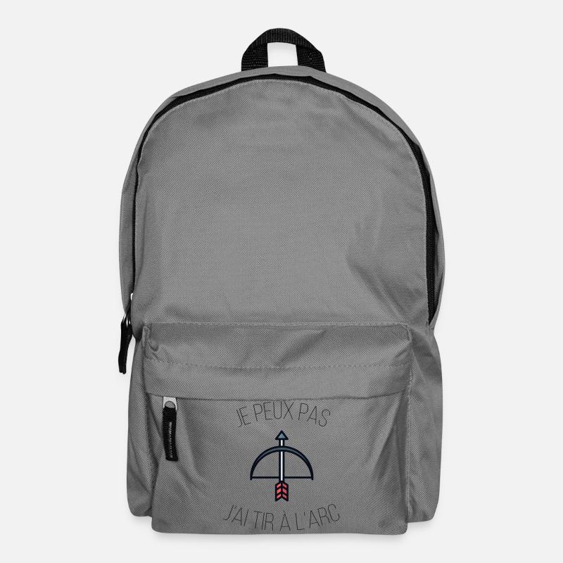 Ich kann nicht Bogenschießen - Rucksack - Mittelgrau