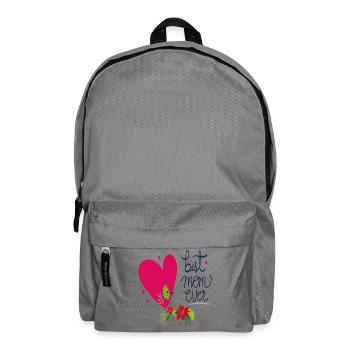 Best Mom Ever - Backpack - elephant grey - Front
