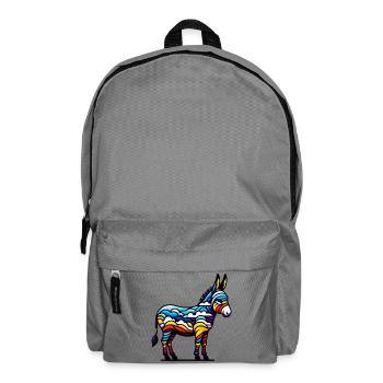 Donkey, Pacifier, Mule - Backpack - elephant grey - Front