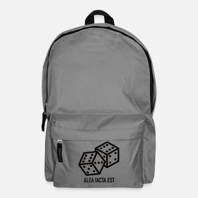 Die Würfel sind gefallen - Rucksack - Mittelgrau