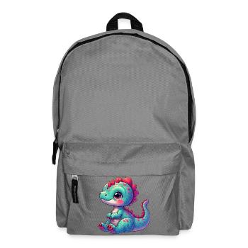 Dinosaure - Sac à dos - gris éléphant - Devant