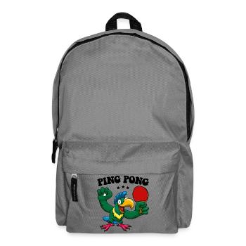 Ping Pong Champion Design Table Tennis and - Backpack - elephant grey - Front