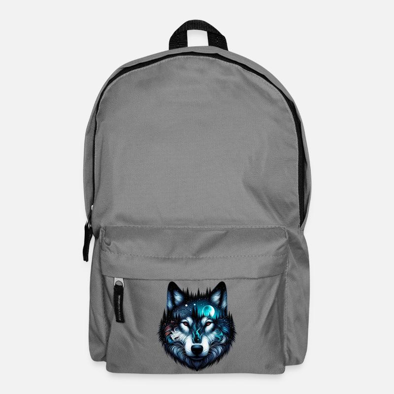 Wolf - Rucksack - Mittelgrau