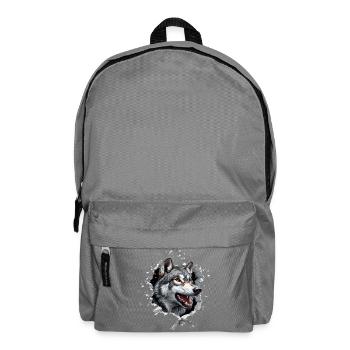 Drôle de chien-loup - Sac à dos - gris éléphant - Devant
