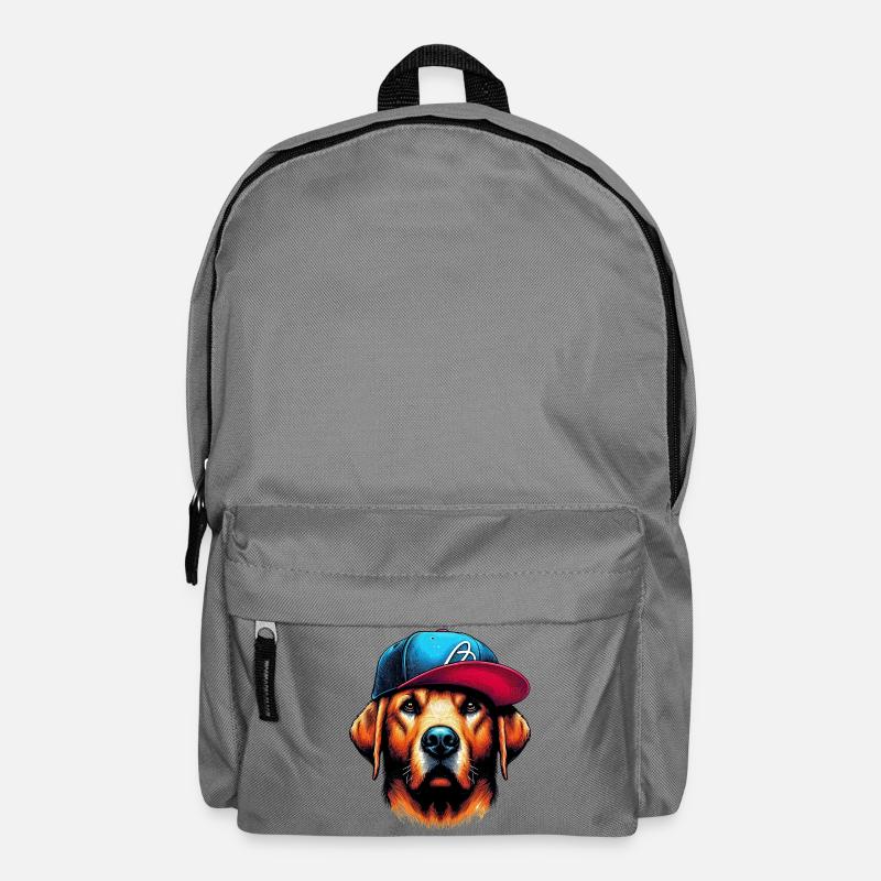 Hund - Rucksack - Mittelgrau