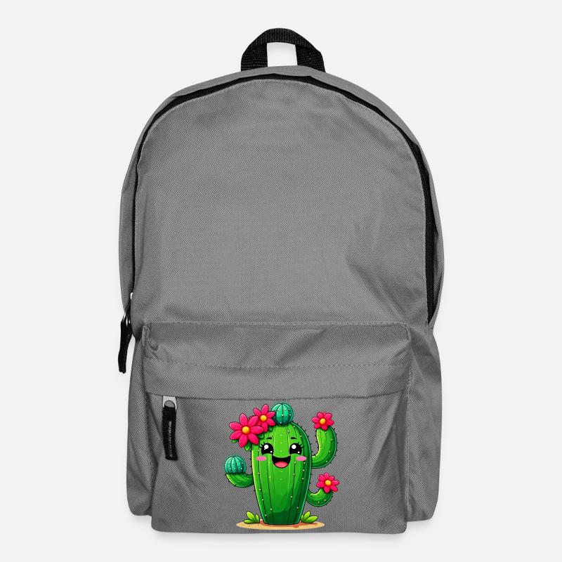 Kaktus - Rucksack - Mittelgrau