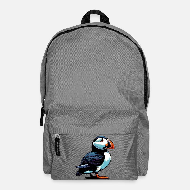 Papageitaucher - Rucksack - Mittelgrau