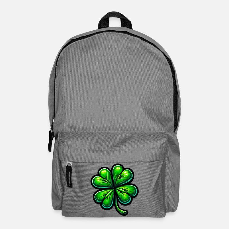 Trèfle à quatre feuilles - Sac à dos - gris éléphant