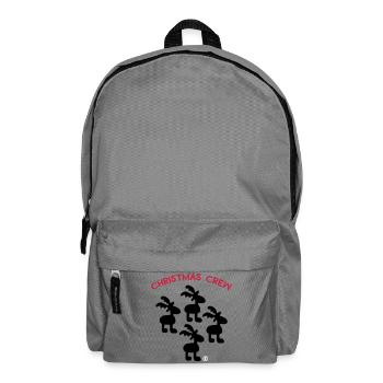 Christmas Crew - Rucksack - Mittelgrau - Vorne