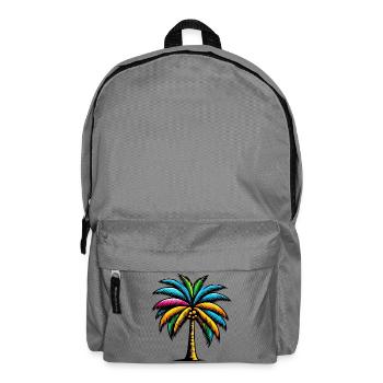 Palme - Rucksack - Mittelgrau - Vorne