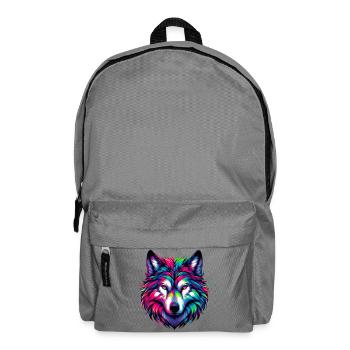 Wolf - Rucksack - Mittelgrau - Vorne
