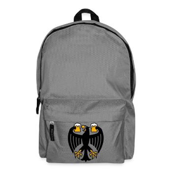 Germany Beer Federal Eagle - Backpack - elephant grey - Front