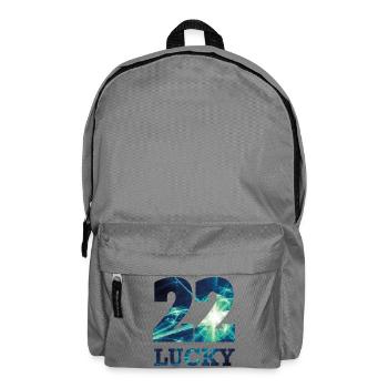 LUCKY22 - Backpack - elephant grey - Front