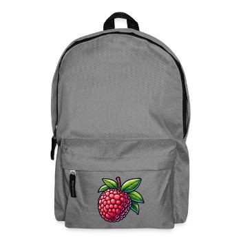Litchi Illustrée Éclatant - Sac à dos - gris éléphant - Devant