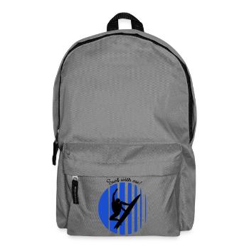 Wellenreiter - Rucksack - Mittelgrau - Vorne