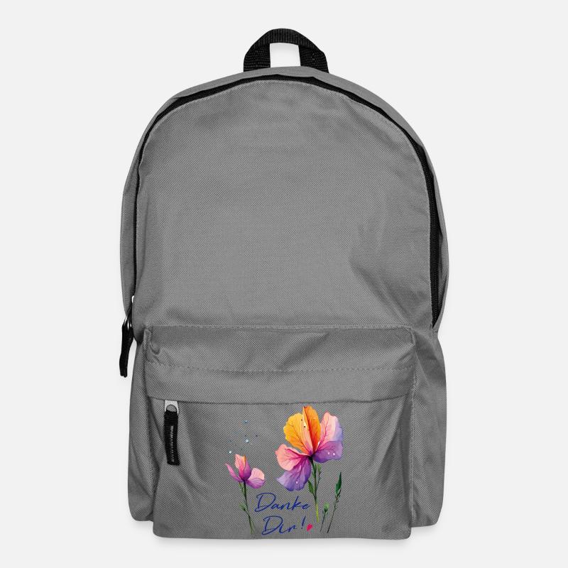  Danke Dir - Rucksack - Mittelgrau