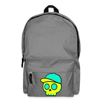 Casquette fluo Streetwear - Sac à dos - gris éléphant - Devant