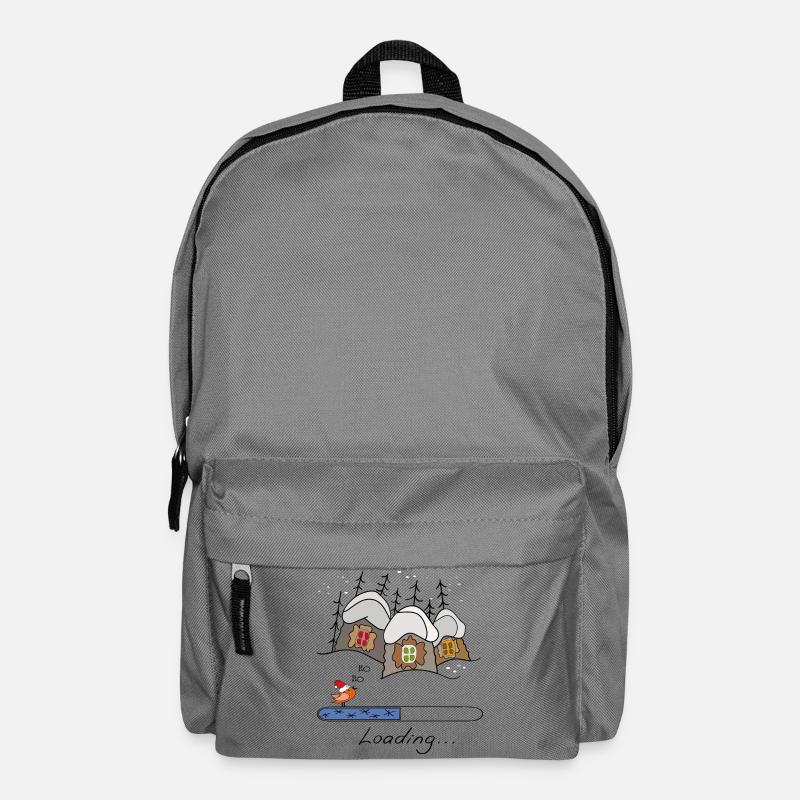 Weihnachtszeit Loading - Rucksack - Mittelgrau
