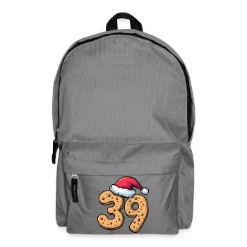 39 Number Cookie Christmas - Backpack - elephant grey - Front
