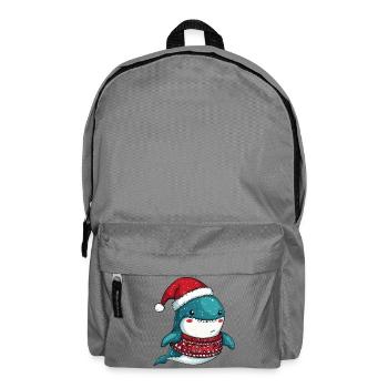 Wal Weihnachten - Rucksack - Mittelgrau - Vorne