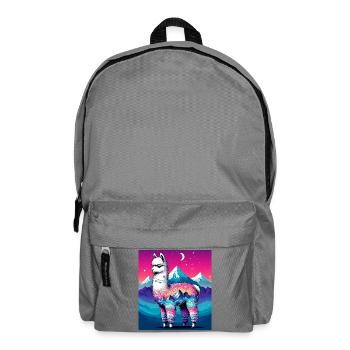 Alpaka - Rucksack - Mittelgrau - Vorne