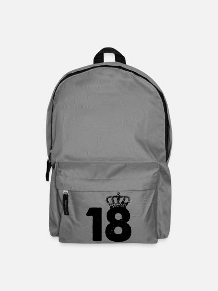 18 Krone - Rucksack - Mittelgrau
