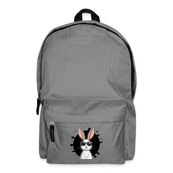 Chic Bunny Cartoon-Sonnenbrille - Rucksack - Mittelgrau - Vorne
