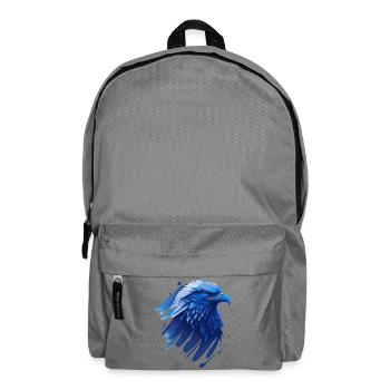 Blauer Adler  - Rucksack - Mittelgrau - Vorne