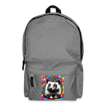 hedgehog - Backpack - elephant grey - Front