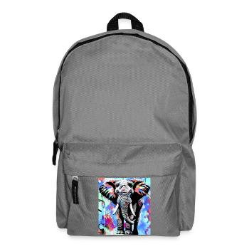 éléphant - Sac à dos - gris éléphant - Devant
