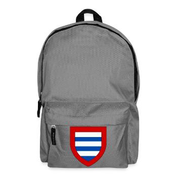 Coat of arms of the Goële - Backpack - elephant grey - Front