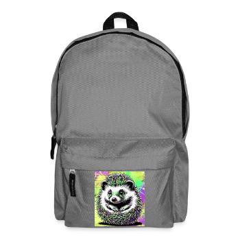 Igel - Rucksack - Mittelgrau - Vorne