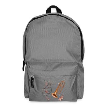 Posaune Musikinstrument - Rucksack - Mittelgrau - Vorne
