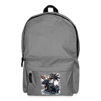 Bande dessinée d’été Moose - Sac à dos - gris éléphant - Devant