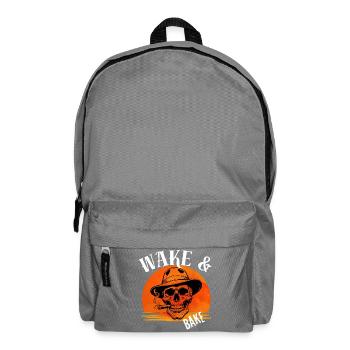 Skull Sunset Tobacco - Rucksack - Mittelgrau - Vorne