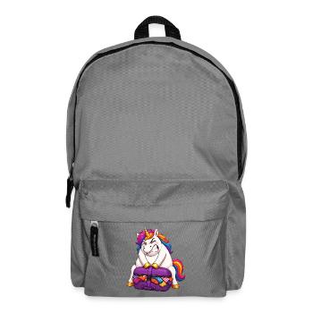 Unicorn Overpacked Suitcase - Backpack - elephant grey - Front