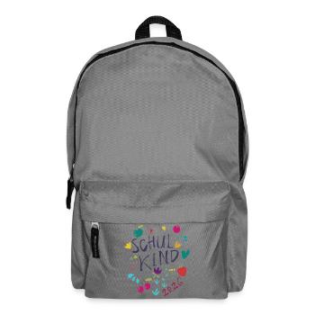 Schulkind 2026  - Rucksack - Mittelgrau - Vorne