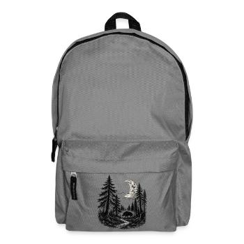 Mystischer Wald - Rucksack - Mittelgrau - Vorne
