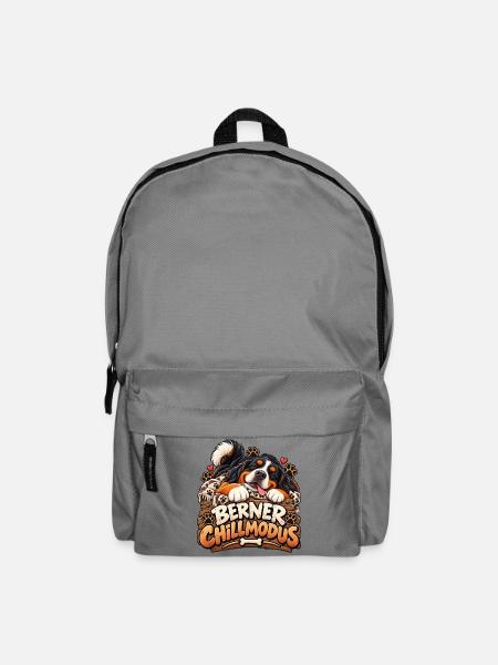 Bernermodus mit Herz - Rucksack - Mittelgrau