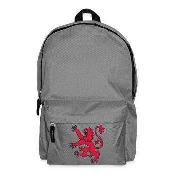 Scottish Lion - Backpack - elephant grey - Front
