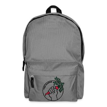 Vegan - Rucksack - Mittelgrau - Vorne