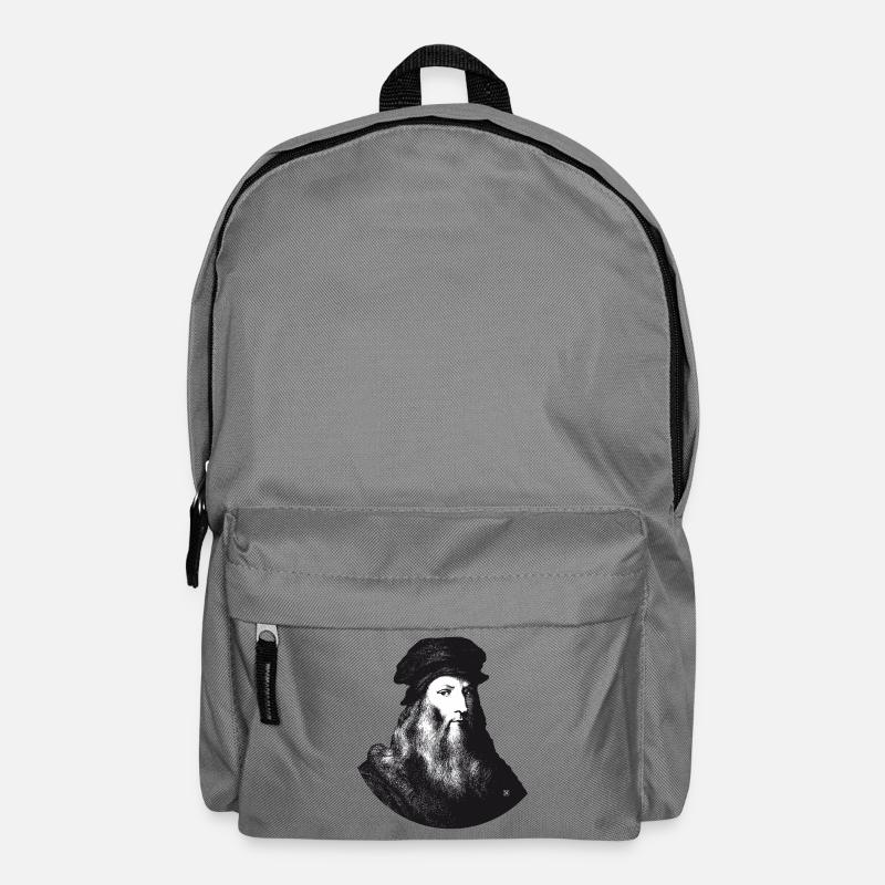 Leonardo Da Vinci - Rucksack - Mittelgrau