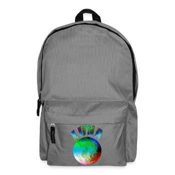 Luna Lune Arc-en-ciel - Sac à dos - gris éléphant - Devant