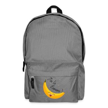 j' ai la banane - Sac à dos - gris éléphant - Devant
